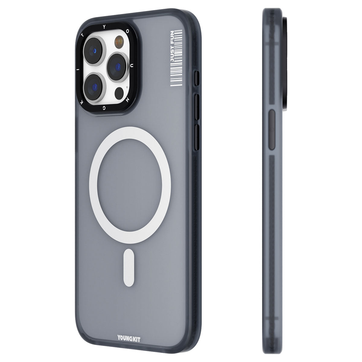 YoungKit Crystal Color Serisi iPhone 15 Pro Magsafe Şarj Özellikli Telefon Kılıfı - 1 YoungKit Crystal Color Serisi iPhone 15 Pro Magsafe Şarj Özellikli Telefon Kılıfı - 1